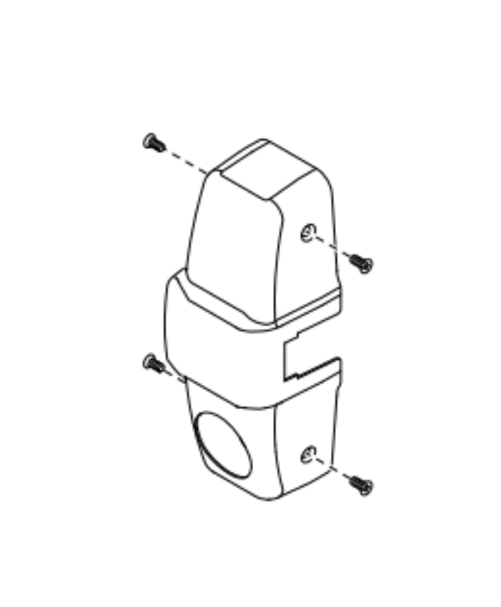 Picture of CC-CVR-2-98/99 Center Case Cover Kit, Double Cylinder, For 99/98 Rim Device