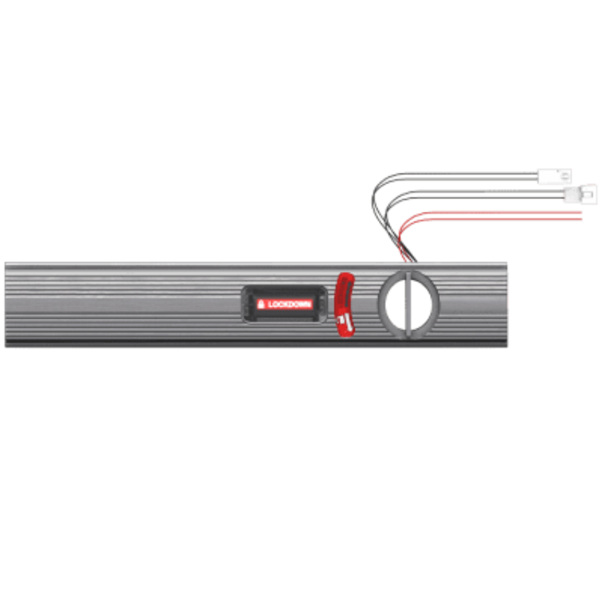 Von Duprin 967242 Emergency Secure Lockdown Kit in US28 Satin Aluminum