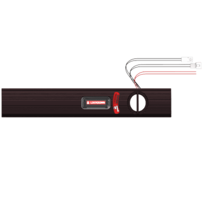 Von Duprin 967242 Emergency Secure Lockdown Kit in 313 Dark Bronze Anodized