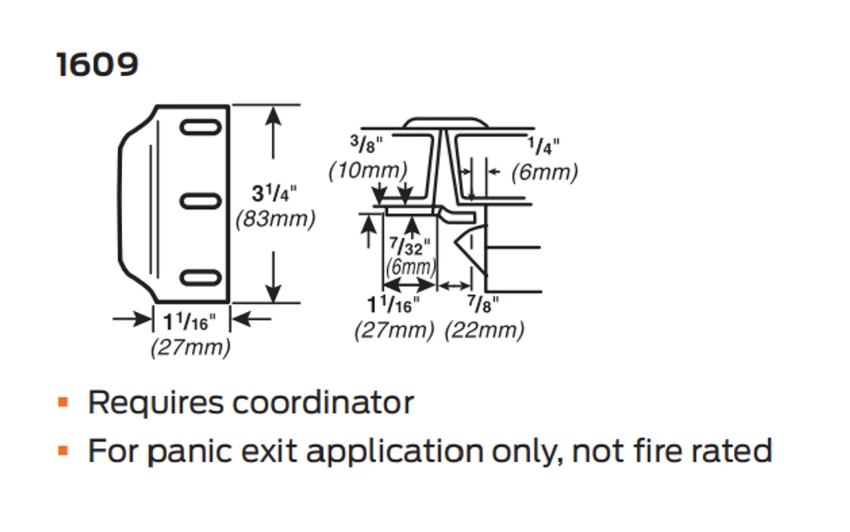 Picture of 1609 Rim Strike, Optional Panic Strike