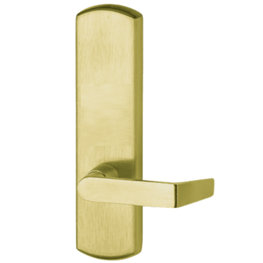 Von Duprin 996L-BE Lever-Blank Escutcheon in US4 Satin Brass