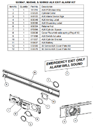 98-9947 ALK Exit Alarm Kit
