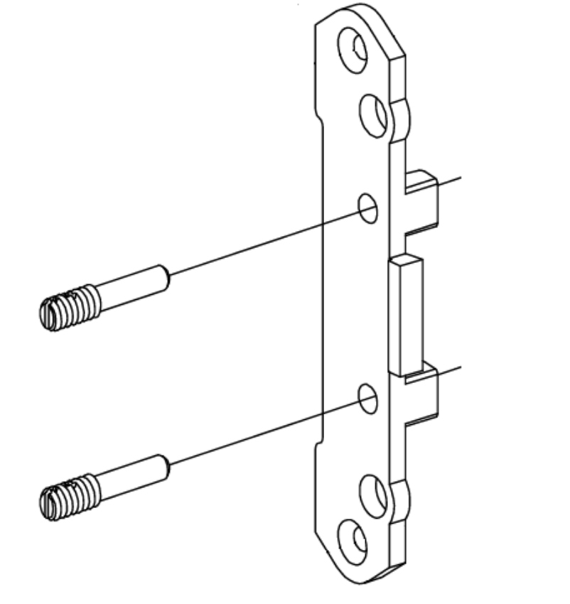 Picture of 090023, 55 Axle Retainer Pkg/2