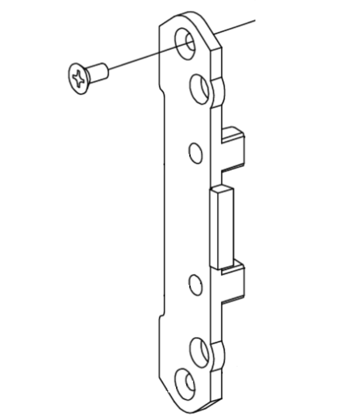 Picture of 090022, 55 Rim Center Case Retaining Screw Pkg/2
