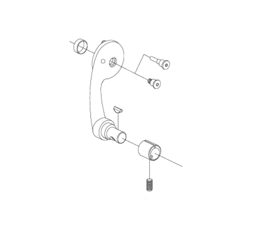Picture of 050112, 55 R/M/CV LH Lever Arm Kit