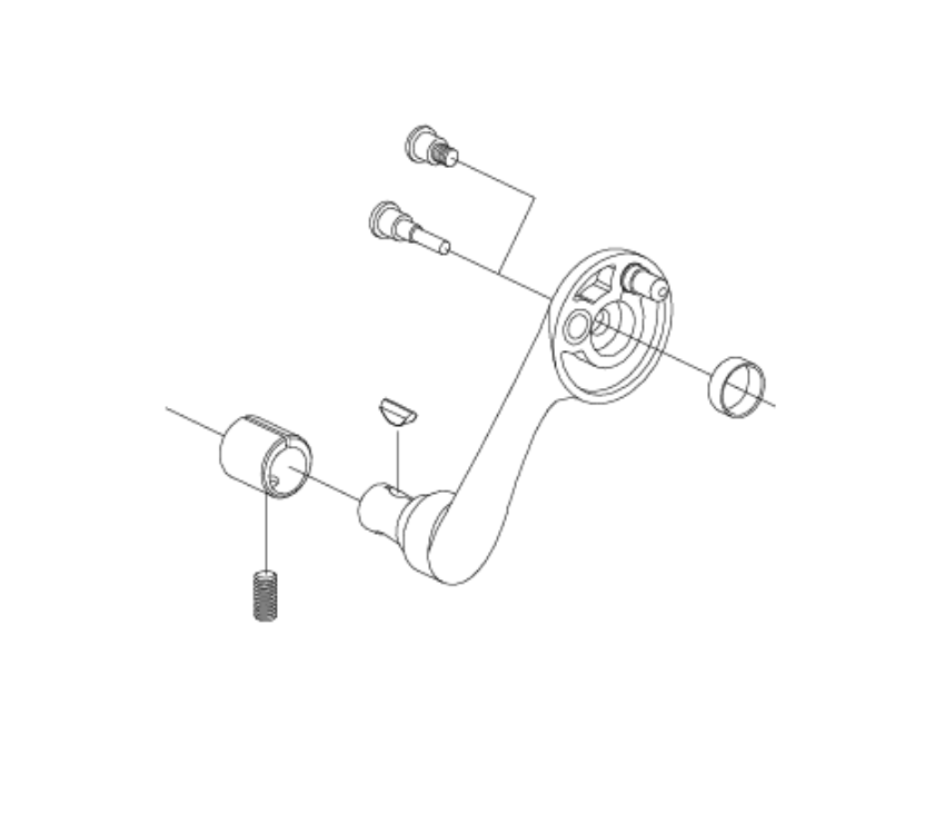 Picture of 050136, 55 R/M/CV RH Lever Arm Kit