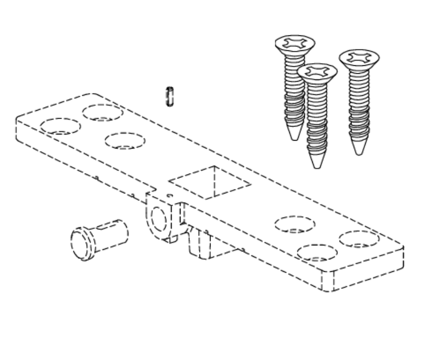 Picture of 090033, 5547WDC Top Plate Screw Pkg/10