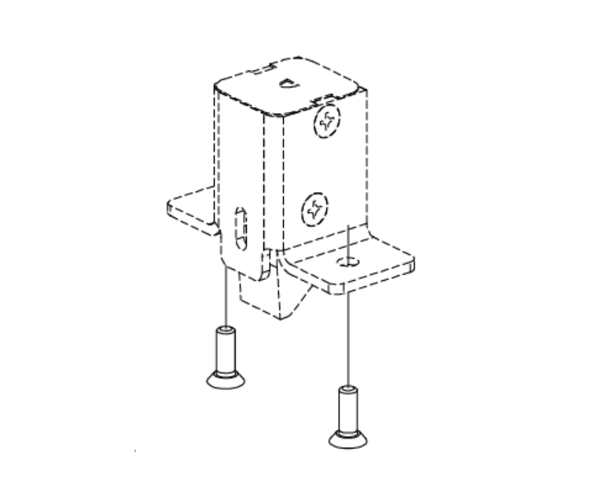 Picture of 900502, 55/8847/27 Soffit Latch Mounting Pkg