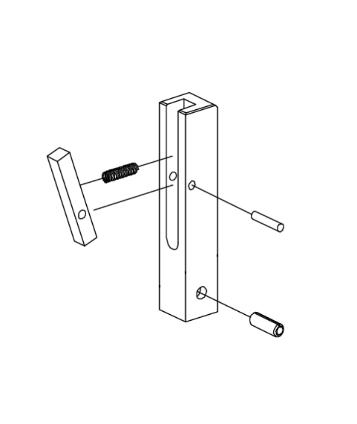 Picture of 090032, 5547 Top Rod 1/8 x 5/8 Roll Pin Pkg/10