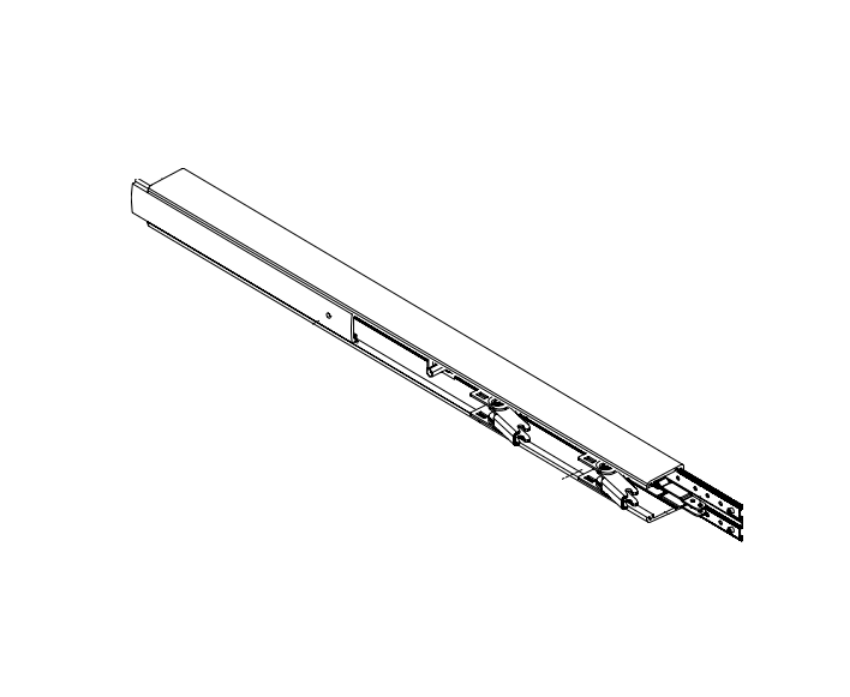 Von Duprin 050486 33A Series mechanism case for 3-foot door