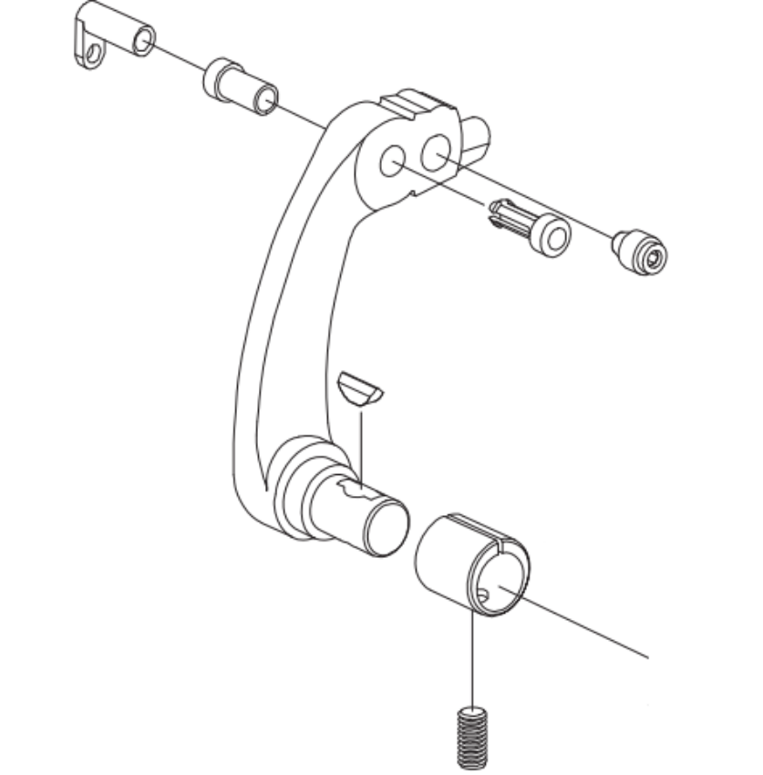 Picture of 050439, 88 X R/M/V LH Lever Arm Kit