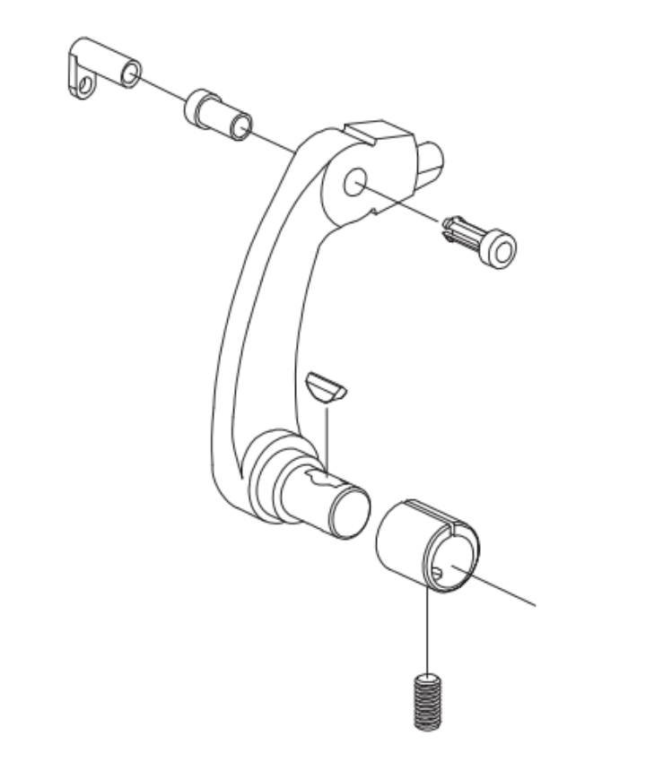 Picture of 050441, 88-F Rim LH Lever Arm Kit