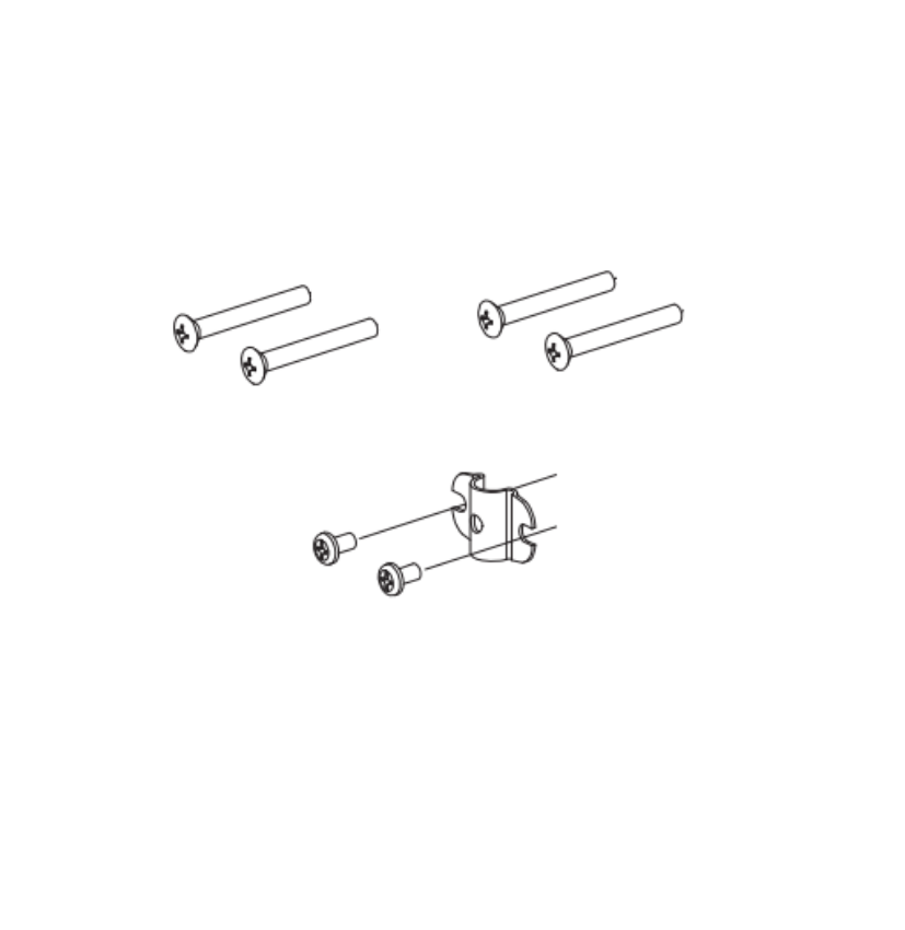 Picture of 900504, 88 Center Case or End Case Mounting Package, Combination Screws, Metal Screws