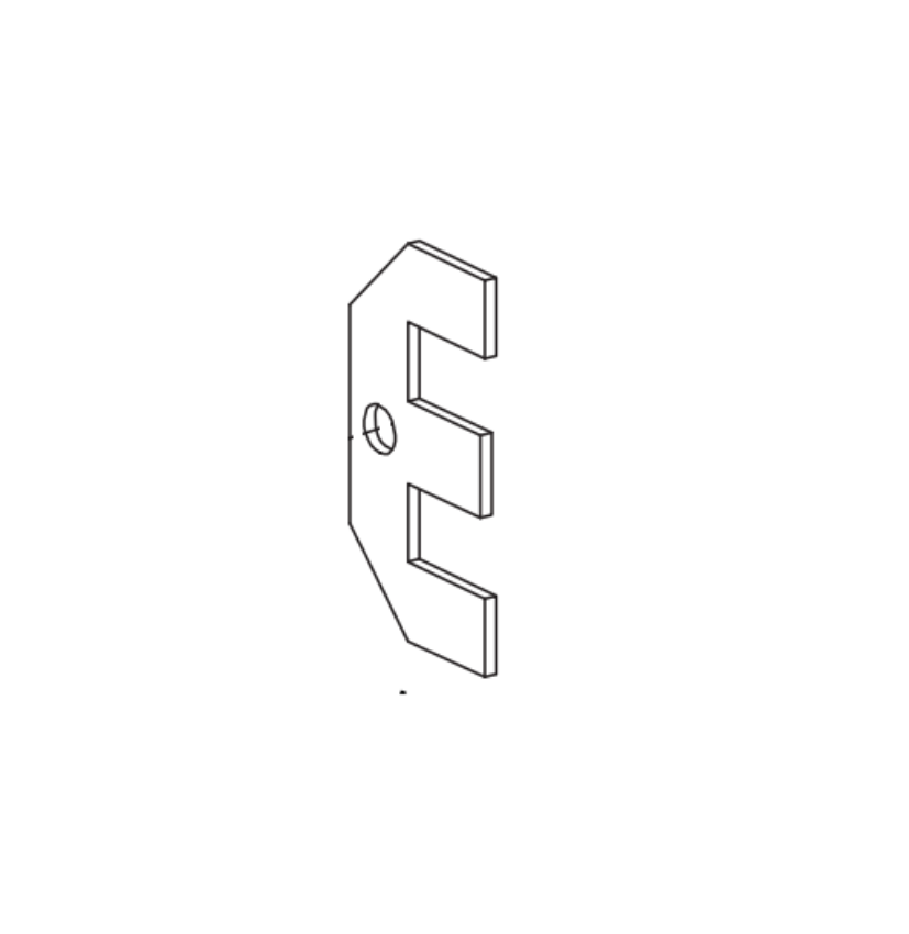 Picture of 050499, 88 Rim Latch Retainer Plate