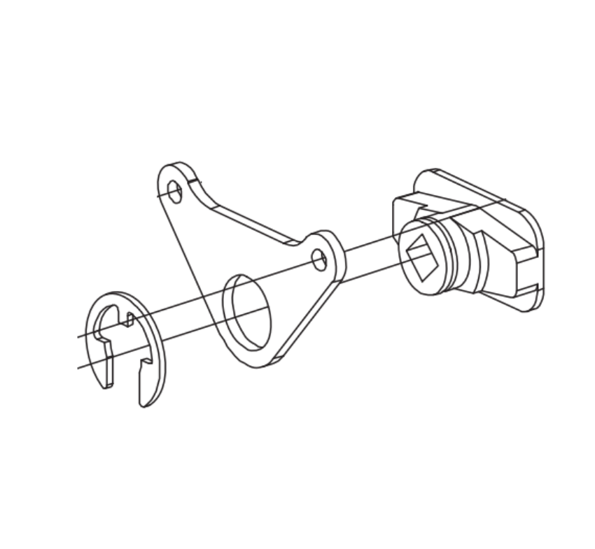 Picture of 050506, 88K/L-F Knob Cam BracketAssy
