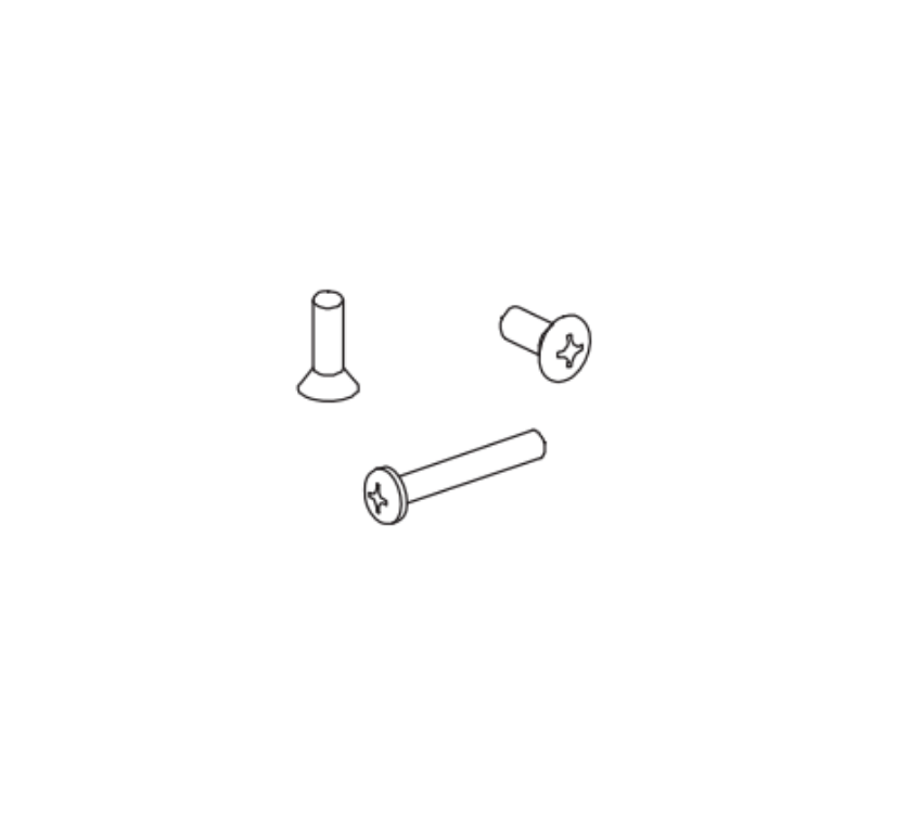 Von Duprin 900852 8827-F Flush Transom Latch Screw Package