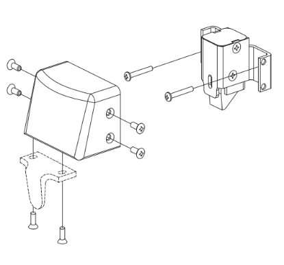 Picture of 050480, 8827-F Flush Transom Latch Kit w/ Cover