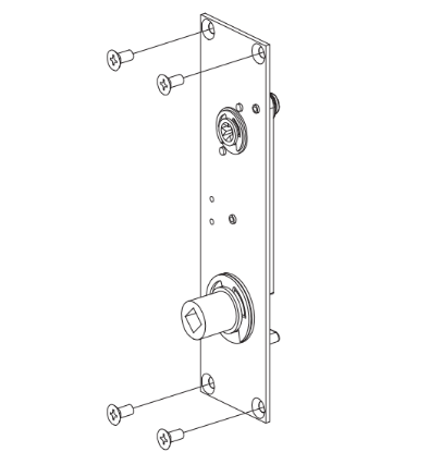 Picture of 050201, 8827CK-K-NL/K-NL-F Backplate Conversion Kit