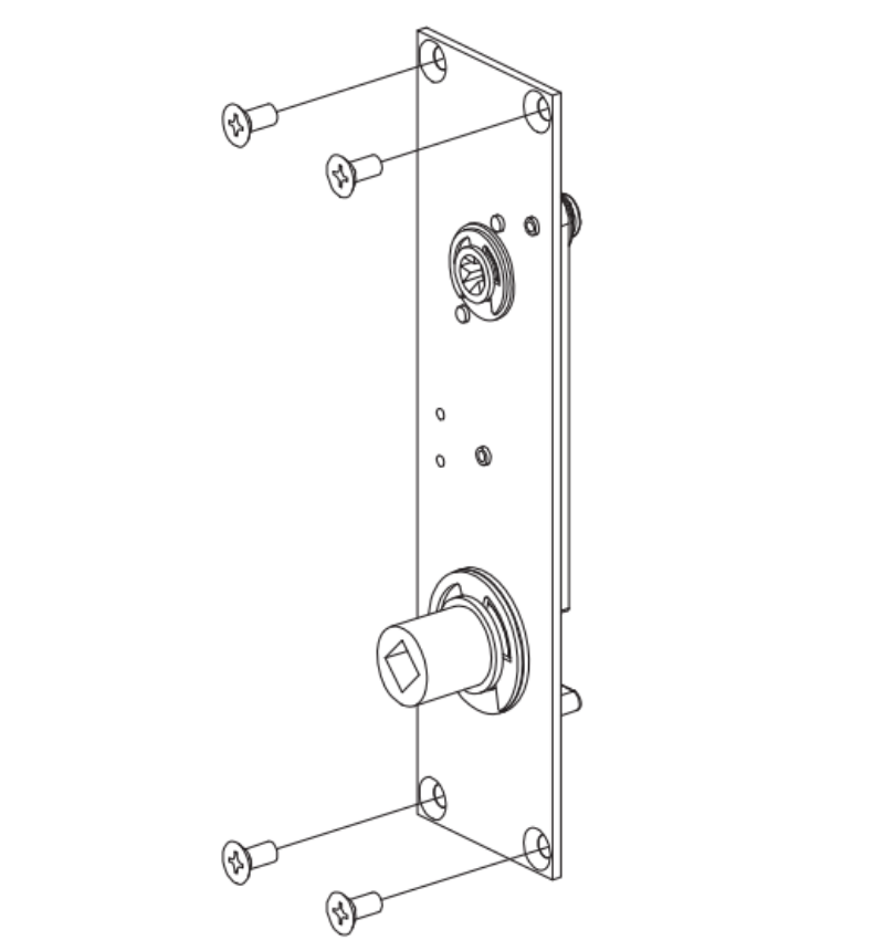 Picture of 050201, 8827CK-K-NL/K-NL-F Backplate Conversion Kit