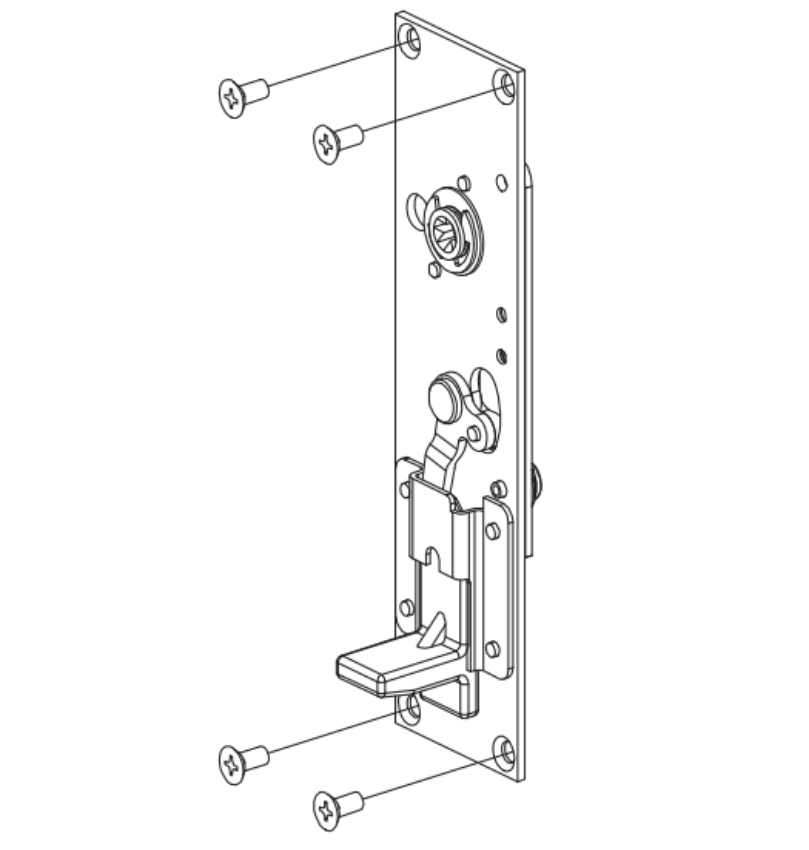 Picture of 050202, 8827CK-TP-NL/TP-NL-F Backplate Conversion Kit