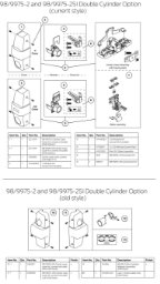 98/9975-2 Double Cylinder