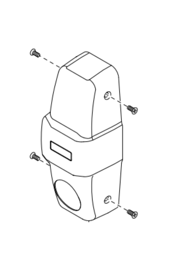 Picture of CC-CVR-2SI-98/9949 Center Case Cover Kit, Double Cylinder, Security Indicator