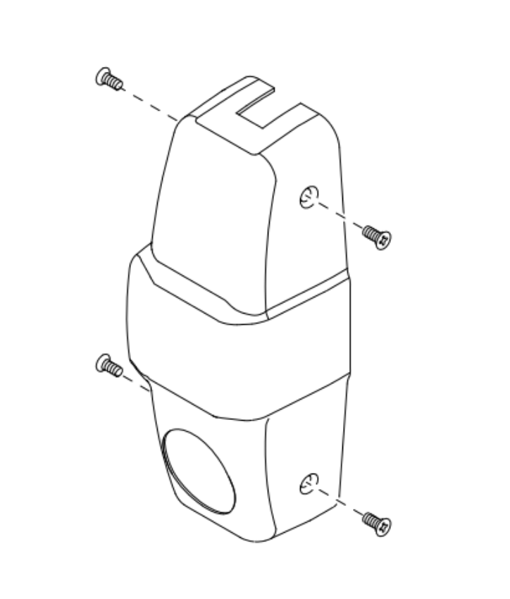 Picture of CC-CVR-2-98/9927 Center Case Cover Kit, Double Cylinder, For 99/9827 SVR Device