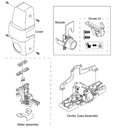 Picture of 2SIKIT-2-98/99 Double Cylinder Conversion Kit Without Indicator