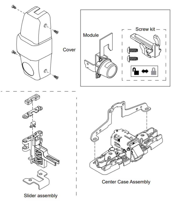 Picture of 2KIT-2-98/9927, 98/9927-2 Double Cylinder Conversion Kit