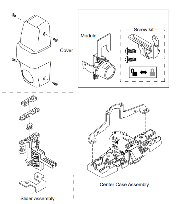 Picture of 2KIT-2-98/9947, 98/9947-2 Double Cylinder Conversion Kit