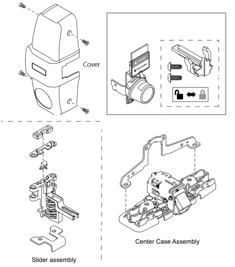 Picture of 2SIKIT-2SI-98/99, (Rim) 2SI Security Indicator Conversion Kit, 98/99 Series