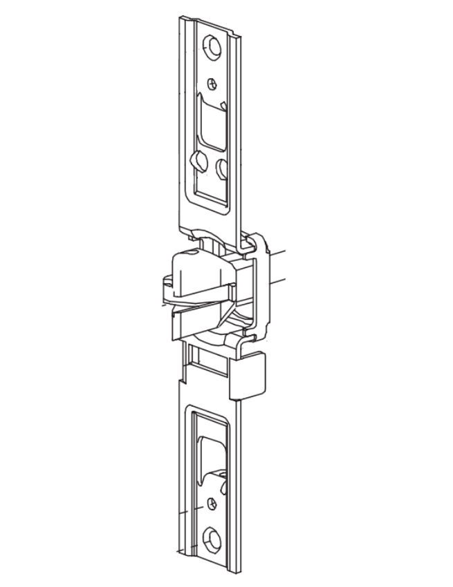 Picture of 109773, 7500 Latchbolt and FaceplateSub-Assembly