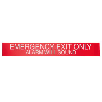 Picture of SIGN.1001, Alarm Sign - English