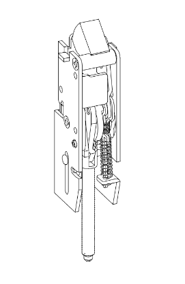 Picture of 050494, 98/9948 Top Latch Kit - (non EL)