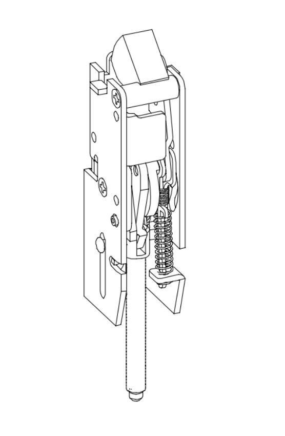 Picture of 050494, 98/9948 Top Latch Kit - (non EL)