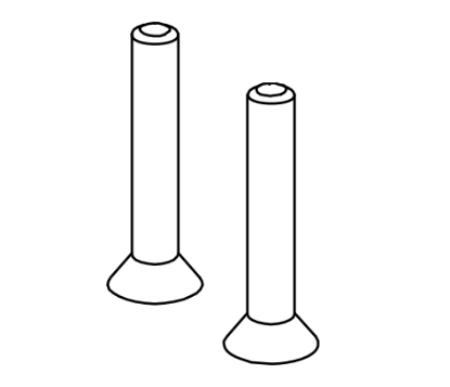 Picture of 090034 Plunger Release Bracket Screws Pkg of 10