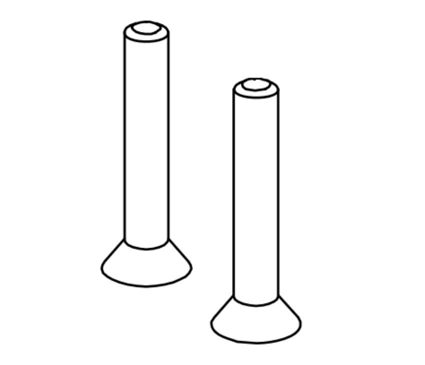 Picture of 090034 Plunger Release Bracket Screws Pkg of 10