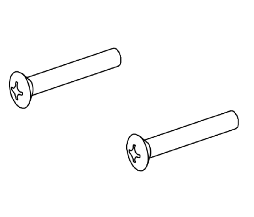 Picture of 090035, 5547-F Flush Tran. Release Screws Pkg/10