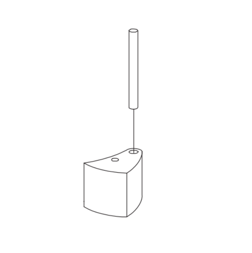 Picture of 050498, 88-F Latch Bolt w/Axle Kit