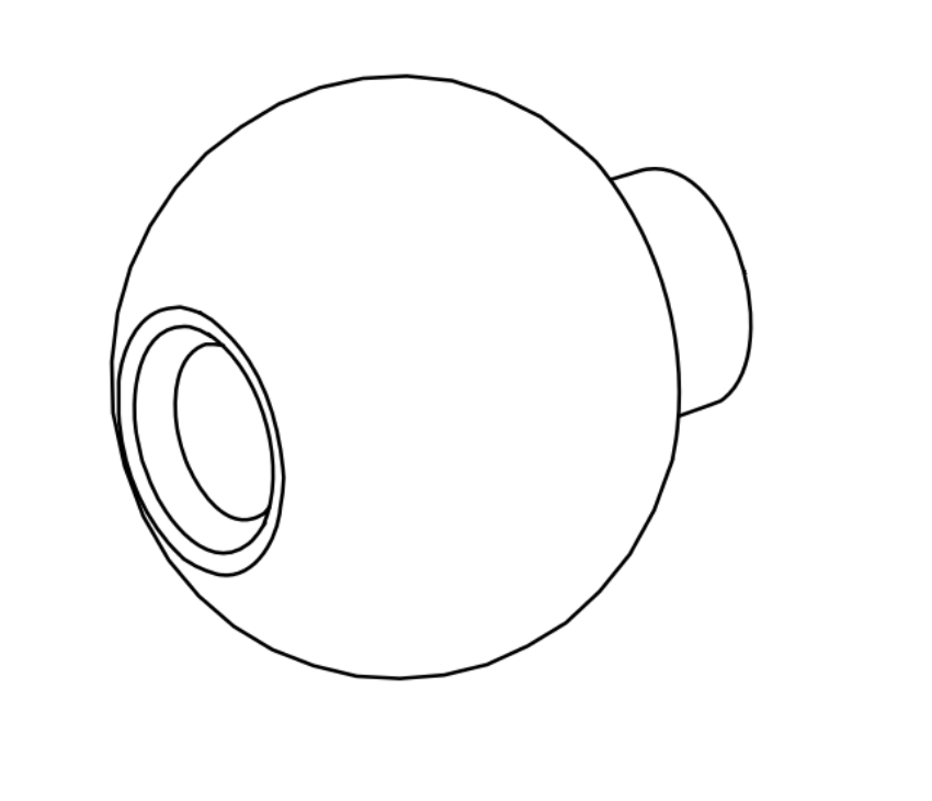 Von Duprin 969352 210K-BE Knob