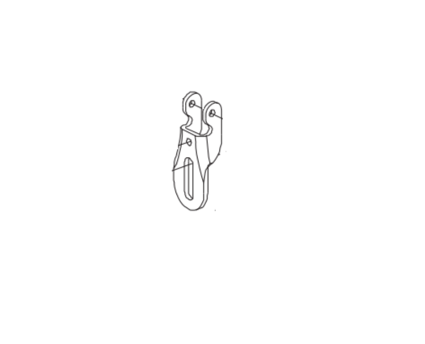 Picture of 969353, 880TP Thumbpiece Bracket