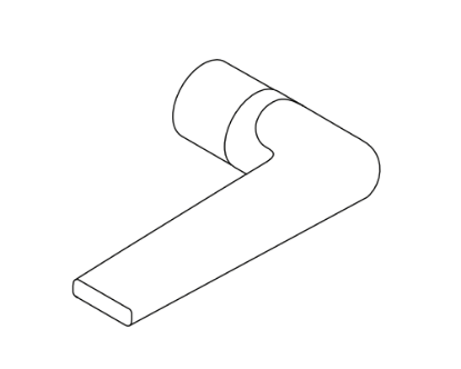 Picture of 050008, 360/992 RMV 994/996 L-DT/L-NL Trim Lever, 05 Style