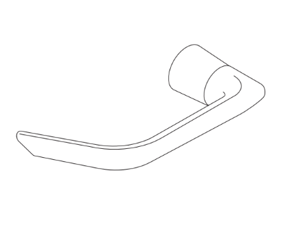 Picture of 044002, ME2LH Lever Kit - 996 RMV L/L-BE