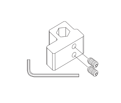 Picture of 109112 Rod Member Kit 1-3/4" Door, Model 376