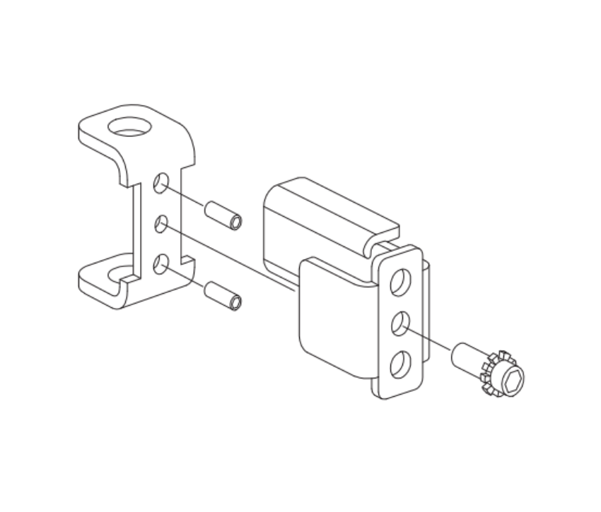 Picture of 900559, Rod Member Kit 2-1/4" Door, Model 376WDC