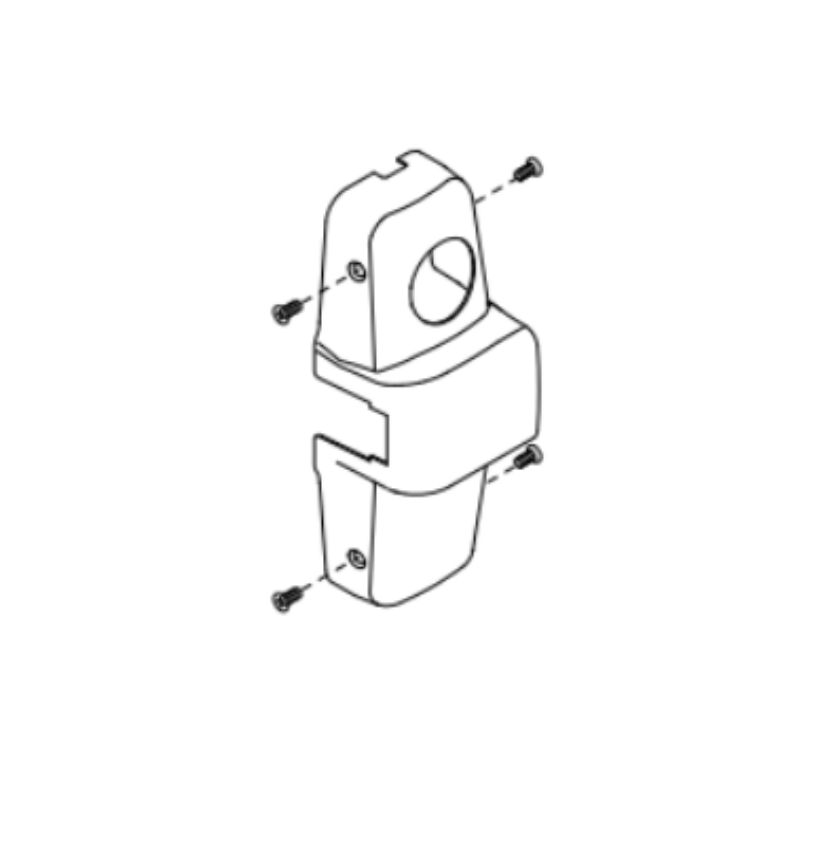 Picture of 050832 26D, 98/99-2SI Center Case Cover Kit LHR (Old Style -2SI)