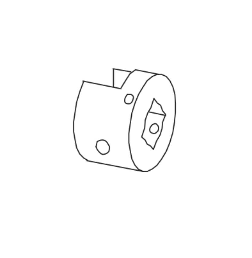 Picture of 050609, Mortise Adaptor, Model 373/375