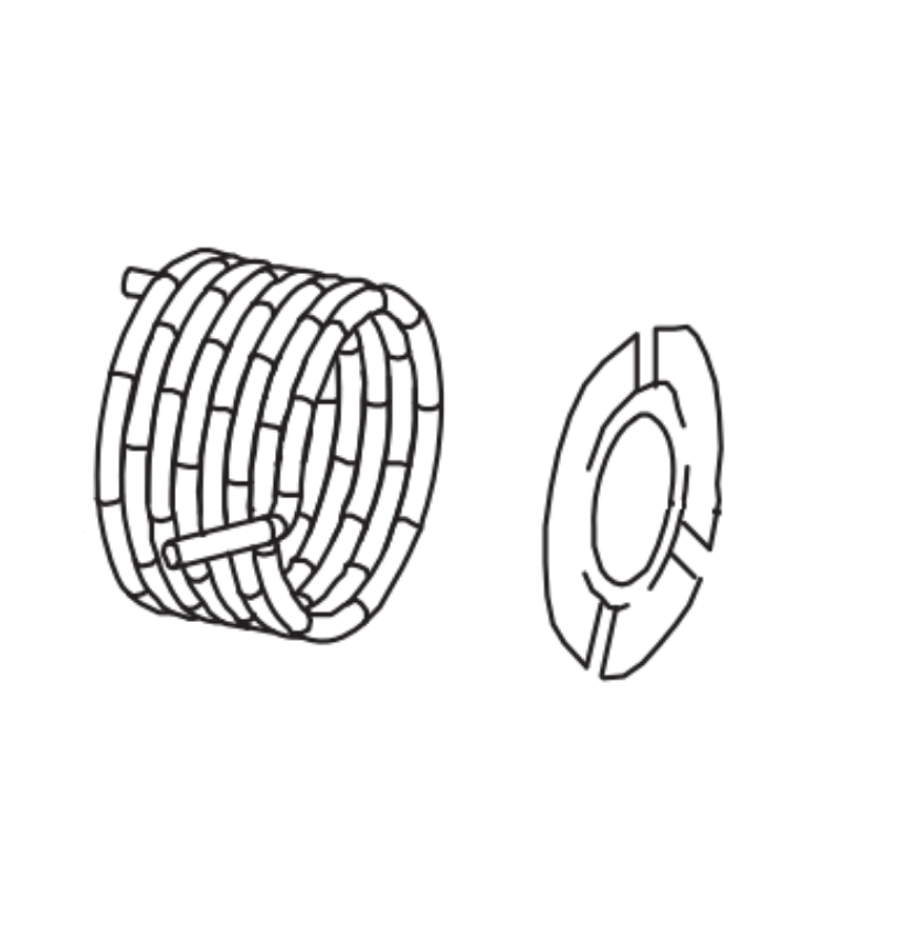 Picture of 050616, Thumbturn Control Spring & Washer Kit, Model 374/376/377