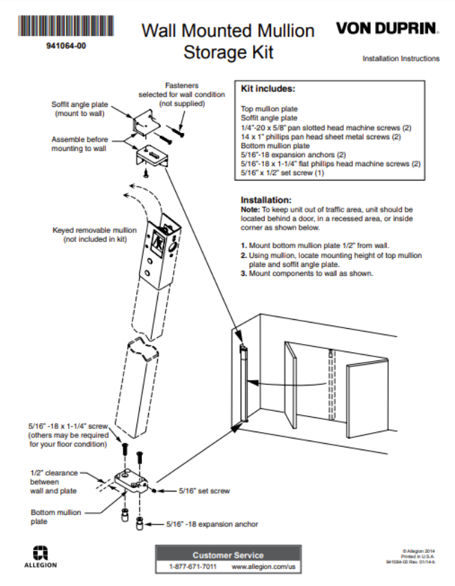 Picture of MT54 Wall Mounted Storage Kit