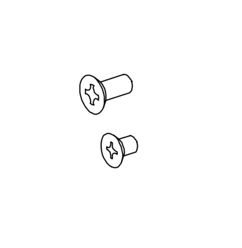 Von Duprin PKGSCR.1004 Screw Package (Black) for 5100 Series